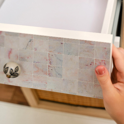 Decoratiefolie Pastel mozaïek