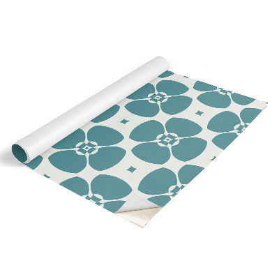 Wrapfolie keuken Bloemgeometrie