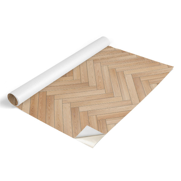 Decoratiefolie Houten visgraatmotief
