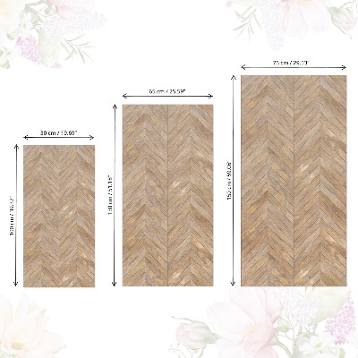 Meubel wrap folie Visgraathout