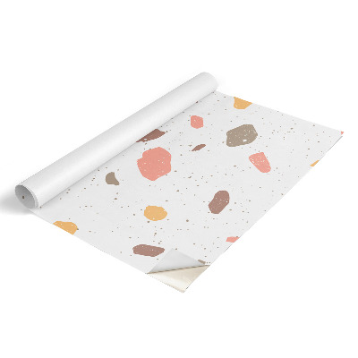 Wrapfolie keuken Steengoedpatroon