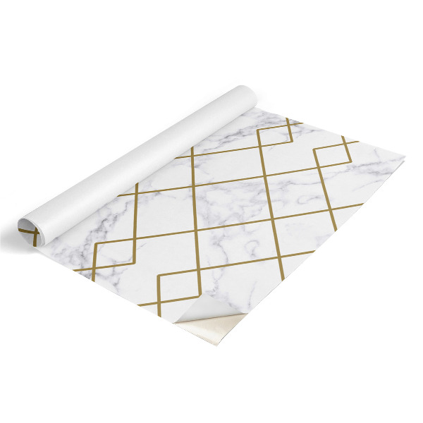 Wrapfolie keuken Marmergeometrie