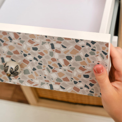Meubelfolie Terrazzo-patroon