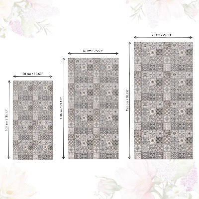 Decoratiefolie Retro mozaïek