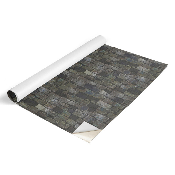 Wrapfolie keuken Stenen muur