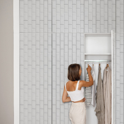 Meubel wrap folie Witte tegels