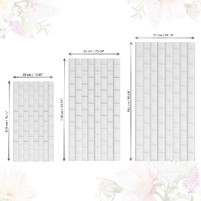Meubel wrap folie Witte tegels