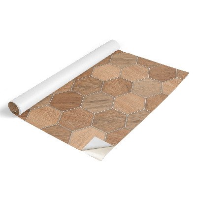 Meubelfolie Houten mozaïek
