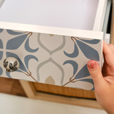 Meubel wrap folie Retro bloemen