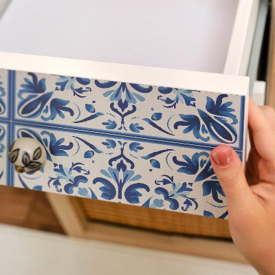 Meubel wrap folie Bloemmotieven