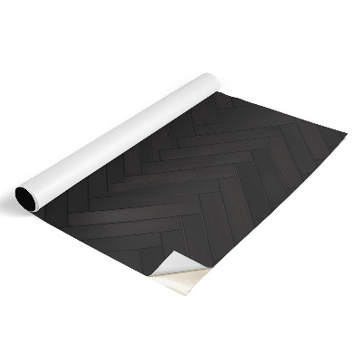 Wrapfolie keuken Donker visgraatpatroon
