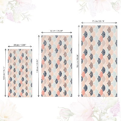 Decoratiefolie Pastelfans