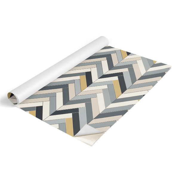 Decoratiefolie Dynamische visgraat