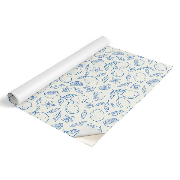 Wrapfolie keuken Citruspatroon