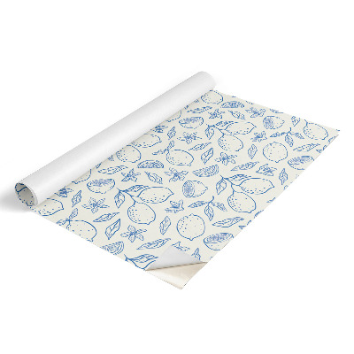 Wrapfolie keuken Citruspatroon