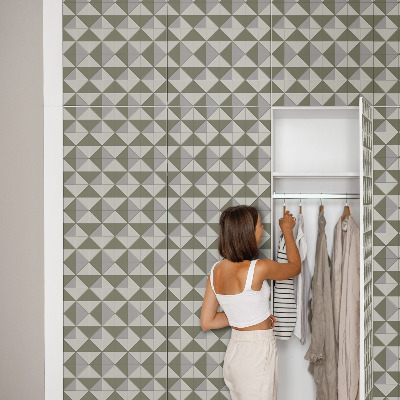 Decoratiefolie Driehoekig mozaïek