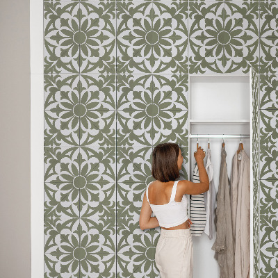 Meubel wrap folie Groene bladeren