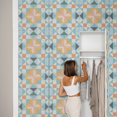 Meubel wrap folie Geometrische mozaïek