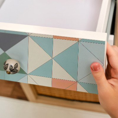 Meubel wrap folie Geometrische mozaïek