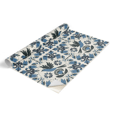 Meubel wrap folie Blauwe vogels