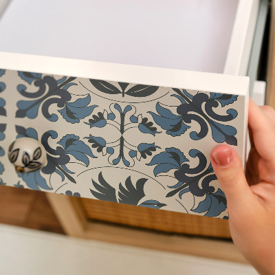 Meubel wrap folie Blauwe vogels