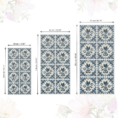Meubel wrap folie Blauwe vogels