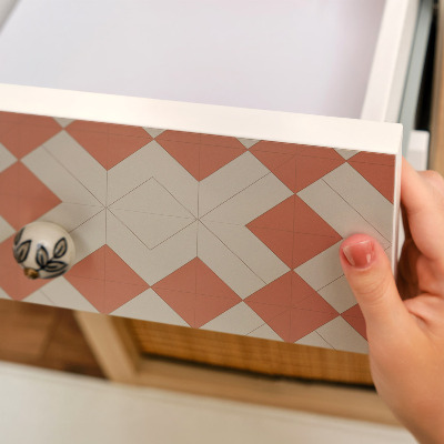 Wrapfolie keuken Warm patroon