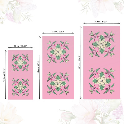 Decoratiefolie Pastelkleurige tegels
