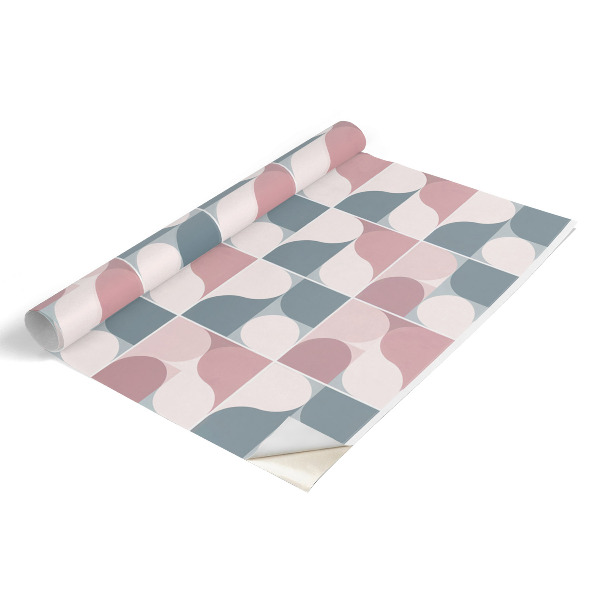 Decoratiefolie Geometrische pasteltinten