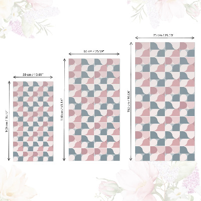 Decoratiefolie Geometrische pasteltinten