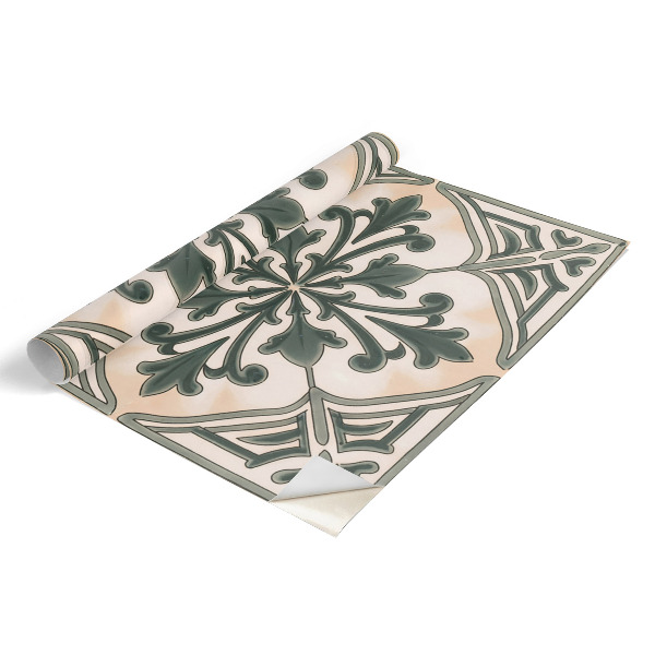 Wrapfolie keuken Vintage tegels