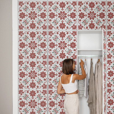 Decoratiefolie Volksbloemen