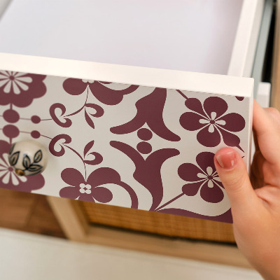 Meubel wrap folie Bloemenpatroon