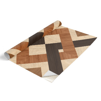 Meubelfolie Houten vierkanten