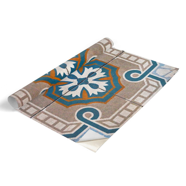 Wrapfolie keuken Antieke tegels