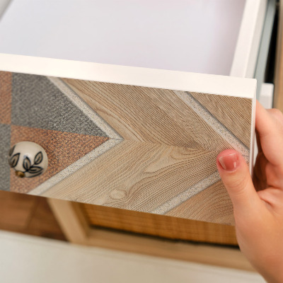 Meubel wrap folie Houten mozaïek