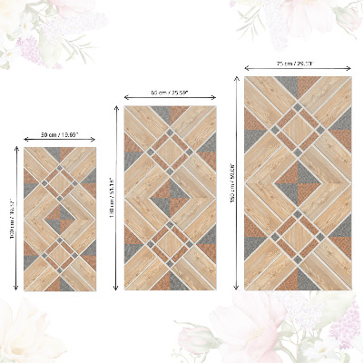 Meubel wrap folie Houten mozaïek