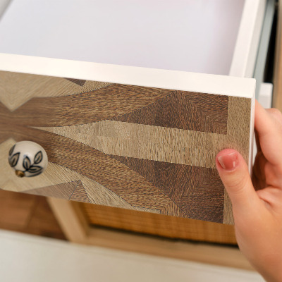 Decoratiefolie Houten wielen