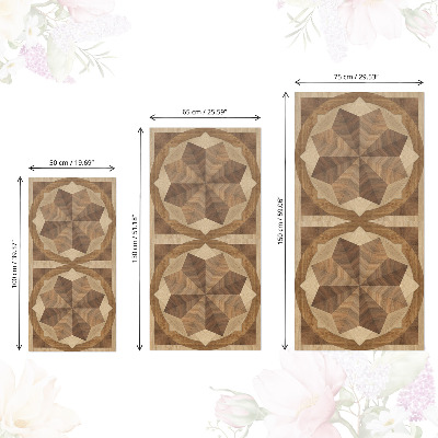 Decoratiefolie Houten wielen