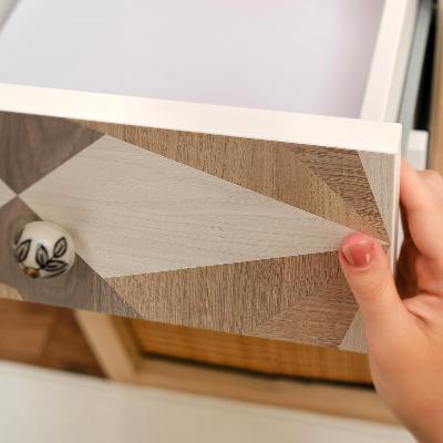 Meubelfolie Houten ornamenten