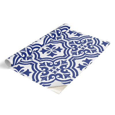 Meubel wrap folie Blauw patroon