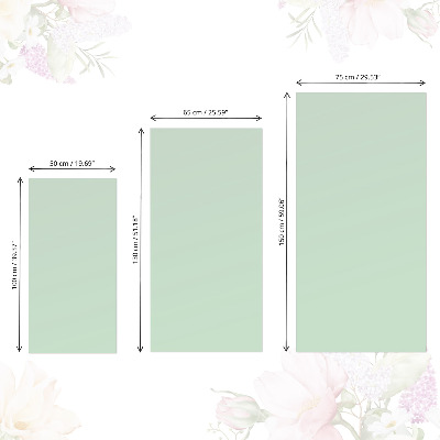 Decoratiefolie Mintgroen