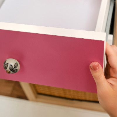 Wrapfolie keuken Energie roze