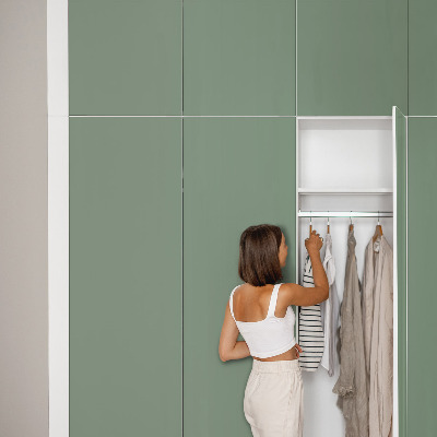Meubel wrap folie Gedempt groen