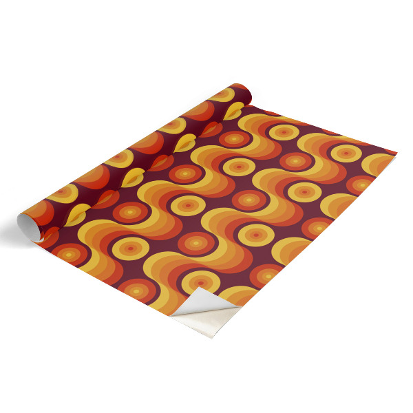 Wrapfolie keuken Retro-energie