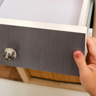 Wrapfolie keuken Houten elegantie