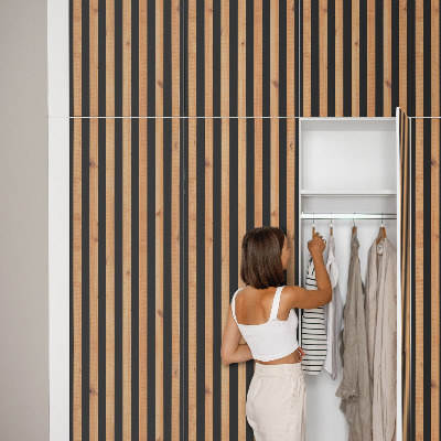Meubel wrap folie Levende lamellen