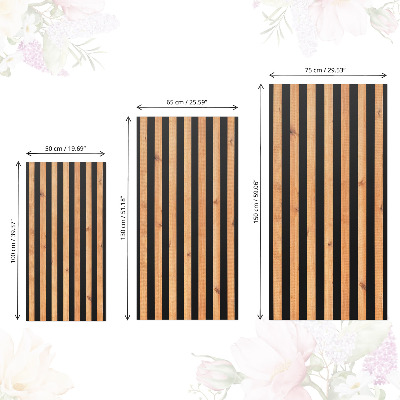 Meubel wrap folie Levende lamellen