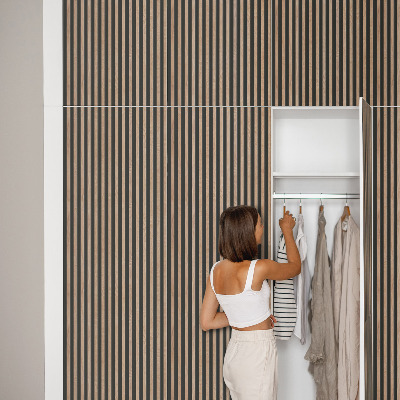Meubel wrap folie Verticale lamellen