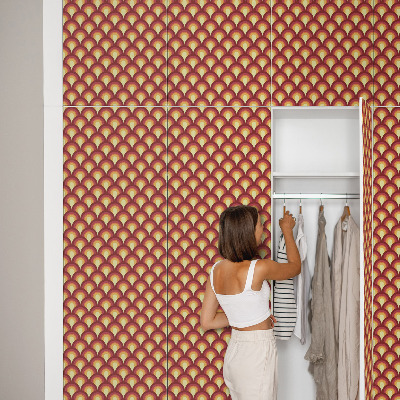 Decoratiefolie Retro patroon